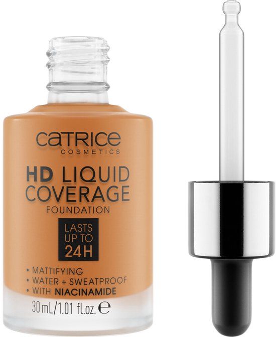 Catrice HD Liquid Coverage Foundation 082 Warm Caramel - 30 ml