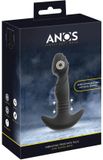ANOS Moving Rings Butt Plug - Noir