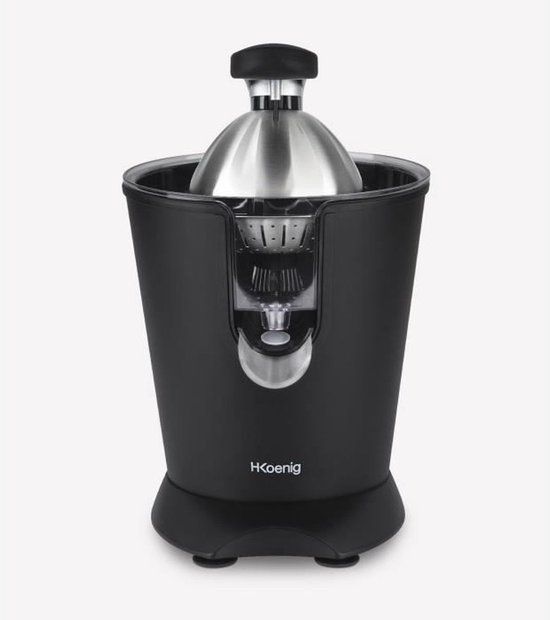 H.KOENIG AGR82 Elektrische Citruspers - 160W - Matzwart/RVS