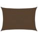 vidaXL Zonnezeil 3x4,5 m HDPE Bruin