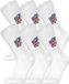 Nfl NFL SHIELD Crew Socks - 6-pack - Wit - Maat 39/42