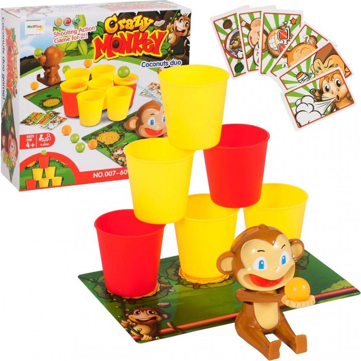 Crazy Monkeys Behendigheidsspel - 5901924217770