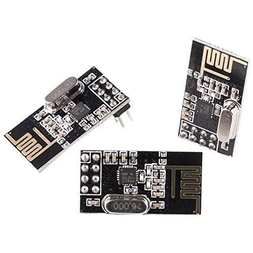 AZ Delivery 3 x NRF24L01 met 2,4 GHz Draadloze Module compatibel met Arduino, ESP8266 en Raspberry Pi Inclusief E-Book!