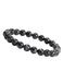 GOOD.designs Mannenarmband met Chakra Kralen I Jaspis Mannenkralen Armband voor dames en heren I Rekbare Chakra Armband met Echte Natuurlijke Stenen (Zwart)