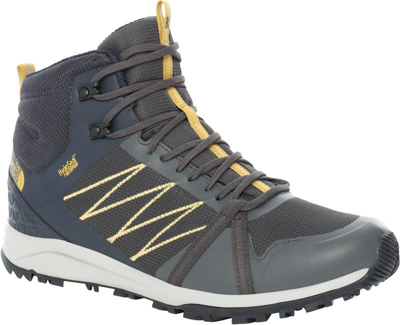 The North Face Litewave Fastpack II WP Mid Men's Shoes - TNF Black/Ebony Grey - US 9 / EU 42