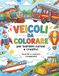 Veicoli da colorare per bambini: splendide illustrazioni per bimbi da 3 a 10 anni, Auto, camion, trattori, moto e mezzi di trasporto