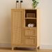 Eazy Living meuble de salle de bain avec 2 tiroirs, aspect bois Evara