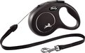 Flexi New Classic Koord - Hondenriem - Zwart - S - 8 meter - <12 kg
