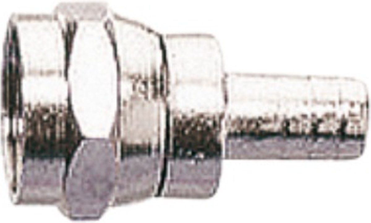 ELECTROVISION F krimp connector 50 Ohm mannelijk voor RG58 kabel