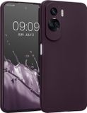kwmobile telefoonhoesje geschikt voor Honor 90 Lite 5G - Back cover in metallic braam