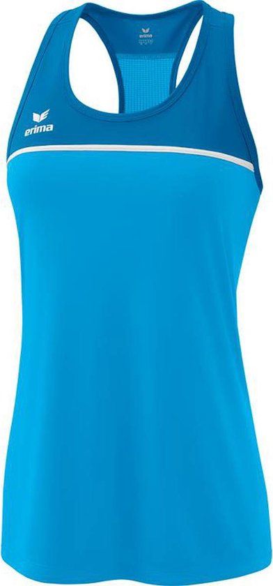 Erima Change Tanktop Dames - Curaçao / Wit Maat 42