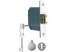 Yale PM562 High Security BS 5 Lever Mortice Dead Lock 64mm 2.5" - Gepolijst Chrome Finish - 2 Sleutels inbegrepen