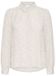 Atelier Rêve Chemise femme Noella 12 Manches longues Blanc Coton Coupe ajustée 38