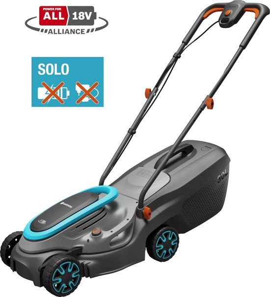 GARDENA PowerMax 32/18V P4A Accu Grasmaaier - 300 m² - 32cm - 18V - Zwart/Groen