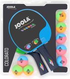 Joola Tafeltennisset Colorato Blauw/ roze/ groen/ oranje