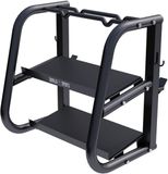Gorilla Sports Halterstandaard - Multifunctioneel - Voor Halters, Kettlebells en Barbells - Staal - Belastbaar tot 300 kg