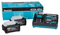 Makita Startset DC40RA 2x BL4040F | 40V / 4,0Ah accu's - 1916Y1-1