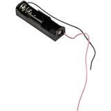 MPD BCAAAW Porte-piles Nombre de cellules : 1 AAA (crayon) Câble (L x l x H) 51 x 13 x 11 mm