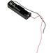 MPD BCAAAW Porte-piles Nombre de cellules : 1 AAA (crayon) Câble (L x l x H) 51 x 13 x 11 mm