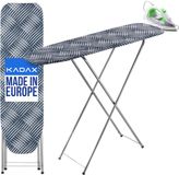KADAX Strijkplank met vak, 104 x 30 cm, blauw