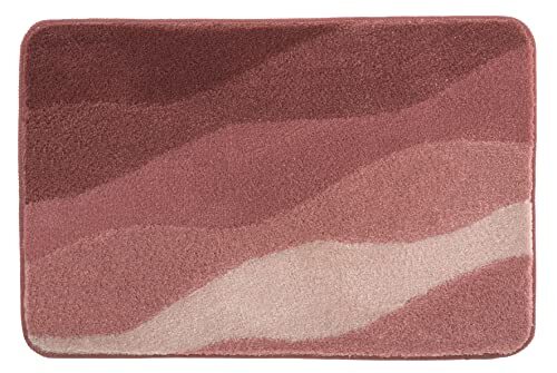 KLEINE WOLKE Badmat Malena, kleur: lichtroze, materiaal: 100% polyacryl, afmetingen: 50x 60 cm
