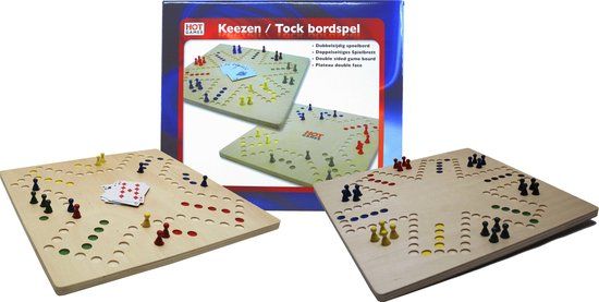 Keezen bordspel 4+6 pers.
