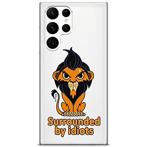 ERT GROUP mobiele telefoonhoesje voor Samsung S22 ULTRA - Disney Scar 001