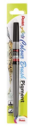 Pentel Colour Brush, gepigmenteerde inkt, 17,5 x 1,3 x 1,3 cm