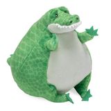Wild Republic Flipkins Crocodile, knuffeldier, 12 cm, pluche speelgoed, vulling van gerecyclede waterflessen