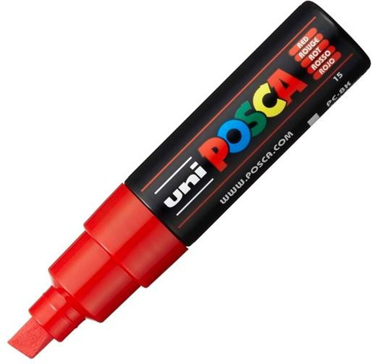 Posca Markeerstift PC-8K Rood (6 Stuks)