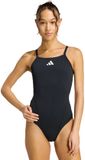 Adidas Performance Ripstream Team C-Rug Zwempak Met Dunne Bandjes - Dames - Zwart