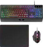 Mars Gaming MCP124ES Gamingmuis -toetsenbord En -controller Spaans Zilver