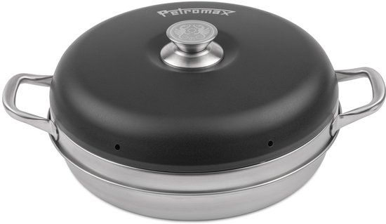 Petromax Camping Oven - RVS - 2L - 31.6 x 31.6 x 14.3 cm