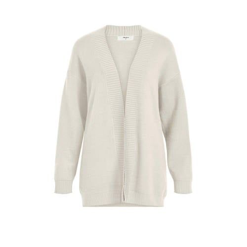 OBJECT OBJREYNARD Fine Knit Cardigan - Ecru