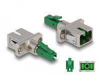 DeLOCK 87943 Connecteur fibre optique LC/SC Mâle/Femelle Vert