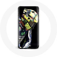 Samsung Galaxy J3 Valentino Rossi kampioen snelheidsrijder Maniacase Etui