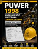PUWER 1998 Work Equipment Inspection & Compliance Logbook