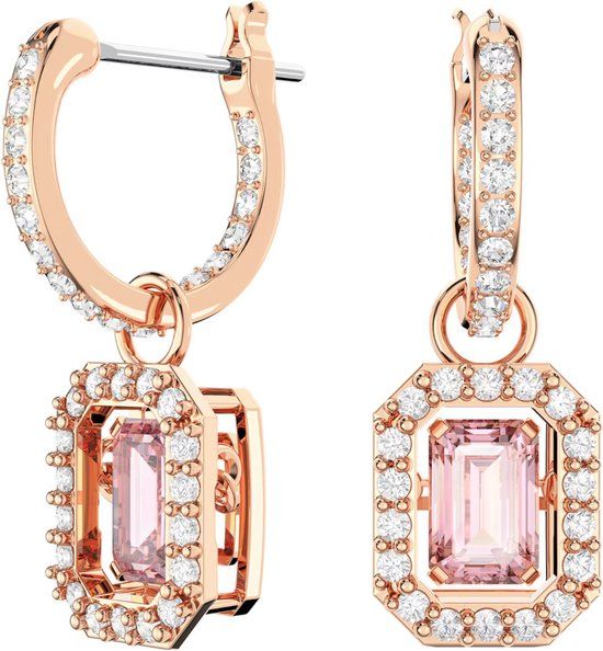 Swarovski Millenia 5649474 Oorbedels Dames Roségoud Kristal