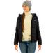 Superdry Dames Gewatteerd Fuji Lite Wave Jack met Capuchon