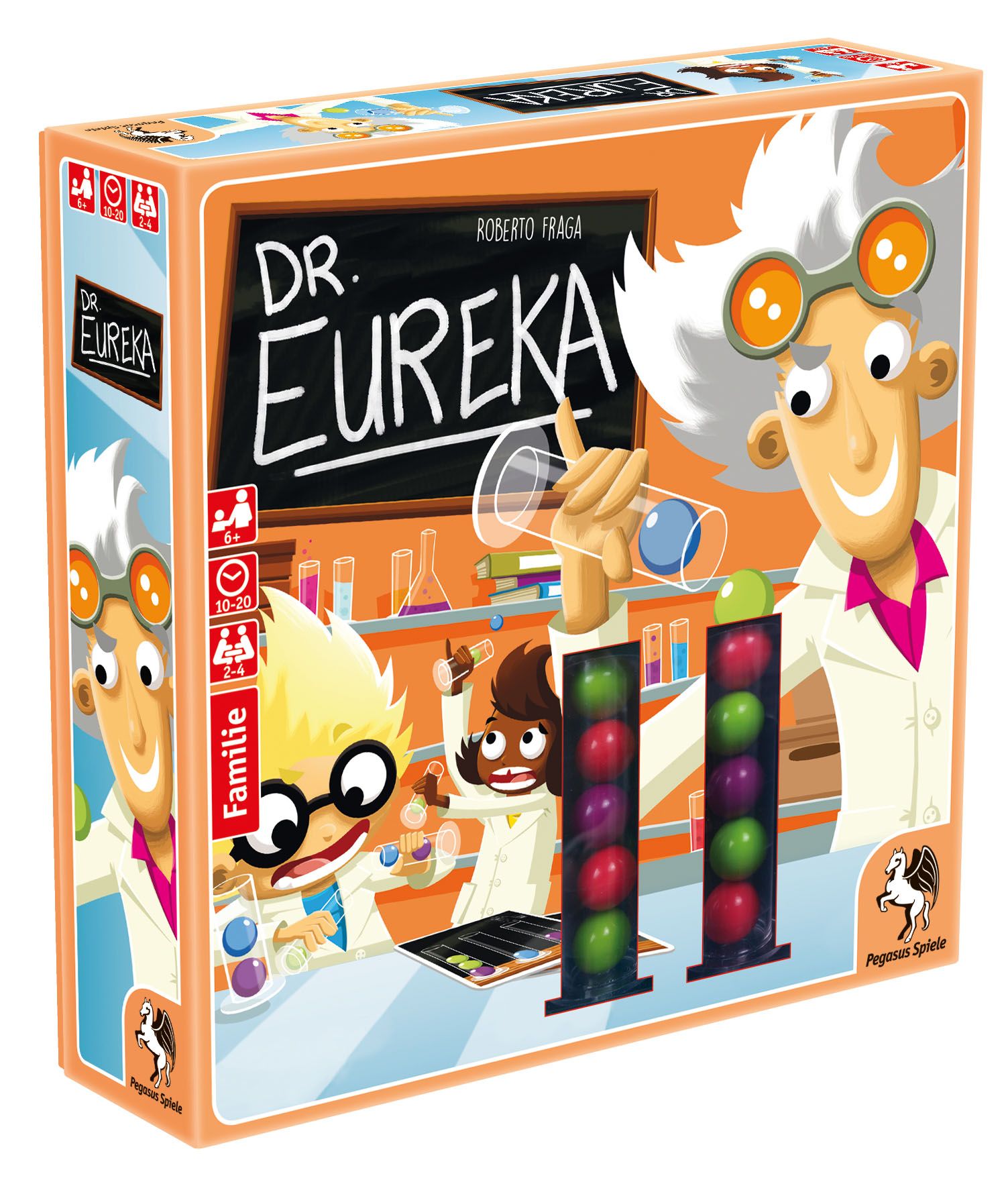 Pegasus Spiele Dr. Eureka - Bordspel - 6+ jaar