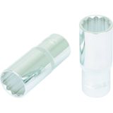 KS Tools 918.1698 1/2" CHROMEplus Dopsleutel, twaalfkant, lang, 16mm