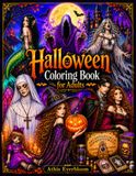 Halloween Coloring Book for Adults