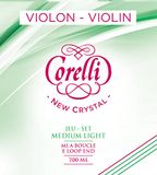 Corelli vioolsnaren Crystal A Stabilon Nylon/Aluminium omwonden Licht 702ML