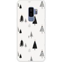 Samsung Galaxy S9 Plus Beschermende Siliconen Case - Elegante Dennenboom