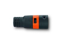 FEIN Antistatische gereedschapsmof, Elektrisch geleidend, met zuigkrachtregulering, voor slang-Ø 35 mm, aansluiting voor elektrisch gereedschap Ø 27 mm. Passend voor nat- en droogzuigers FEIN Dustex