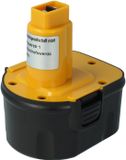 vhbw accu compatibel met Black & Decker CD12CB, CD12CBK, CD12CAB, CD12GTK, CD12CAH, CD12C, CD12CA, CD431, CD12CE gereedschappen (2000 mAh, NiMH, 12 V)