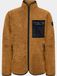 Didriksons Fleece jas 'Peter' bruin / zwart