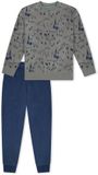 SCHIESSER Pyjama lang Jongens Salie Printopdruk Katoen/Polyester Maat 128