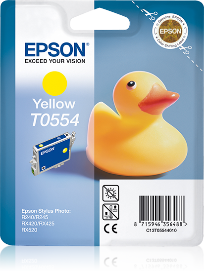 Epson T0554 Yellow inktcartridge - C13T05544020