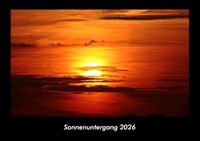 Sonnenuntergang 2026 Fotokalender DIN A3